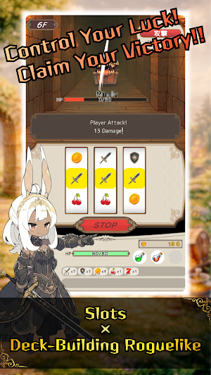 Slot & Brave: Roguelike RPG Screenshot 1