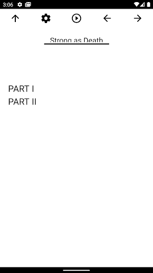 Book, Strong as Death Screenshot 0