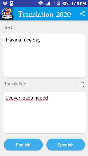 Hungarian - English Translator 2021 Screenshot 1