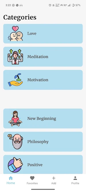 Inspire Daily: 1000+ Quotes Screenshot 2