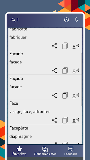 English To French Translator and Dictionary Screenshot 1