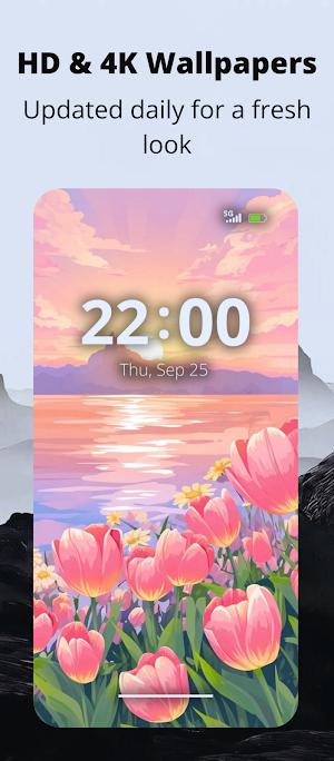 Floral: Flower Wallpaper HD Screenshot 2