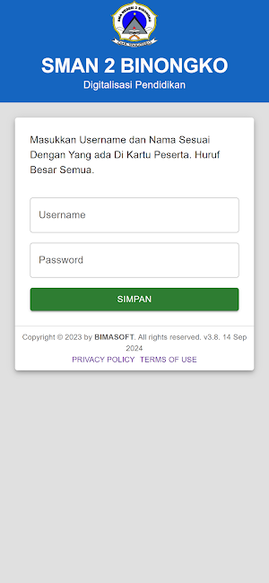 SMAN 2 BINONGKO Screenshot 0