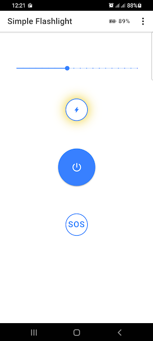 Simple Flashlight Screenshot 2