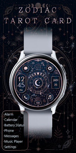 Zodiac Tarot Card_Watchface Screenshot 0