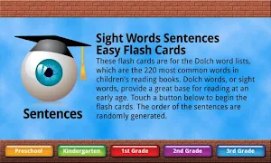 Sight Words Sentences Screenshot 0