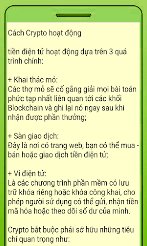 Crypto Cơ Bản Screenshot 1