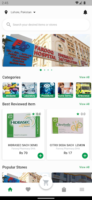 Farooq Hospital Services Screenshot 1