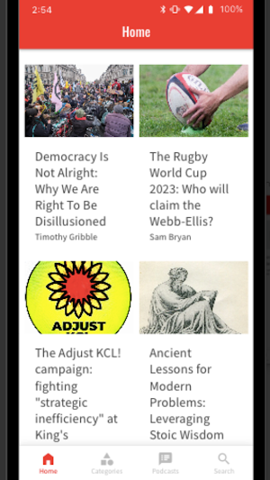 Roar News Screenshot 0
