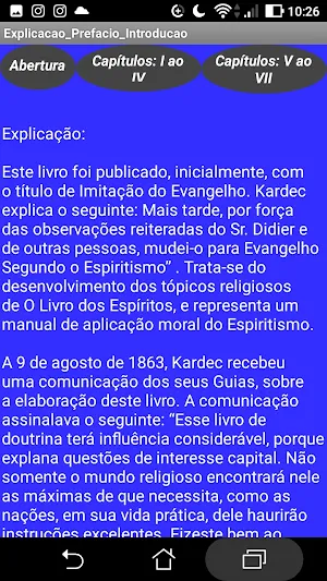 JESUS, KARDEC E O EVANGELHO. Screenshot 1