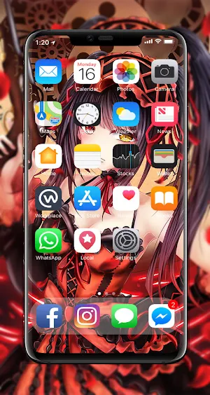 Kurumi Tokisaki HD Wallpaper Screenshot 1