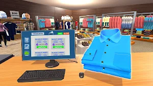 Cloth Store 3D Shop Simulator Screenshot 1