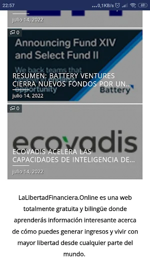 La Libertad Financiera Online Screenshot 2