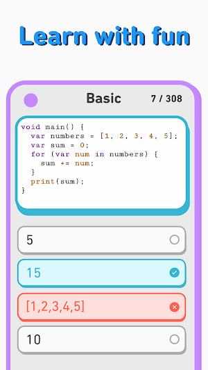 Flutter Quiz - Improve skill Screenshot 1