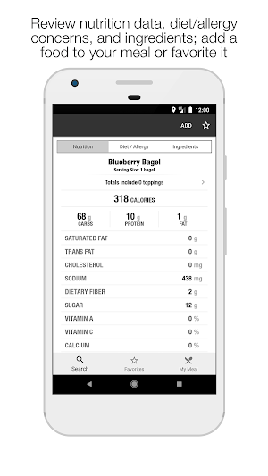 Nutrition - Univ. of Arizona Screenshot 2