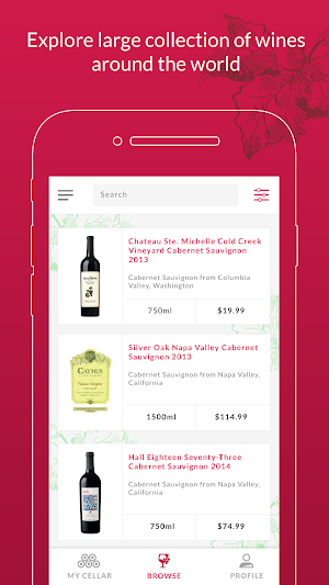 Wine Cellar Screenshot 1