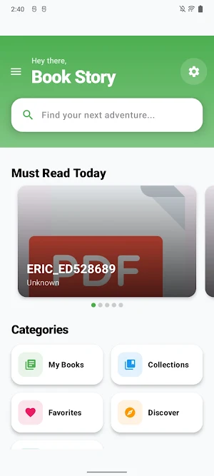 Book Story PDF Reader Screenshot 2