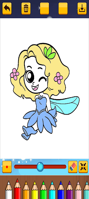 Fairy Coloring Screenshot 3