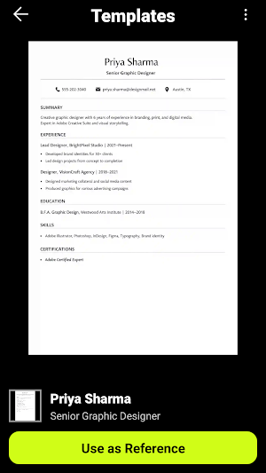 AI Resume Maker - Pixazo Screenshot 2