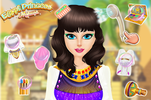 Egypt Princess Girls Dress Up Screenshot 0