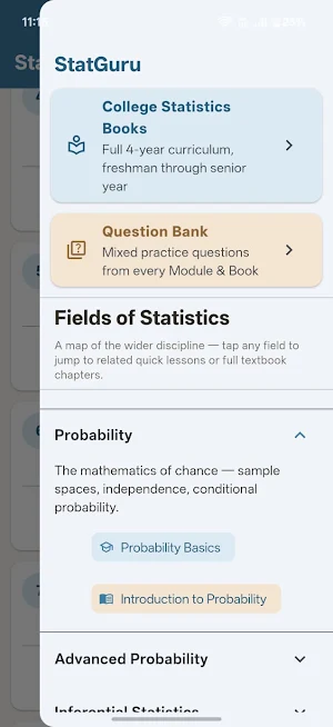 StatGuru: Learn Statistics Screenshot 2