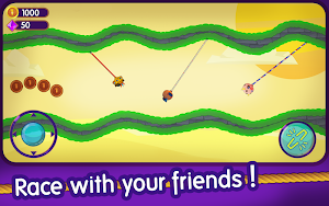 Rope Clash: Multiplayer Rope Swing Racing Screenshot 0