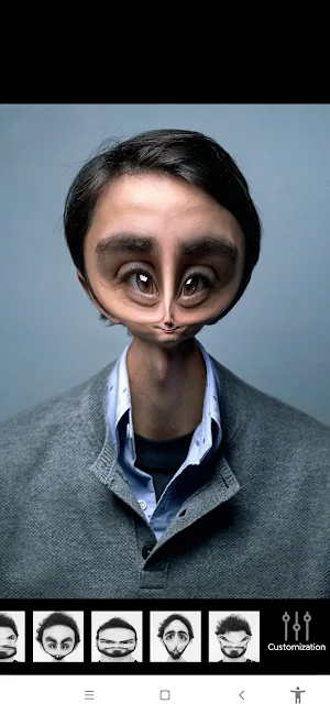 Face Warp Camera Screenshot 2