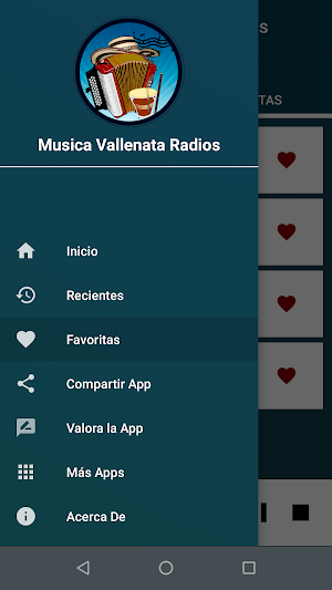 Vallenatos Radio Screenshot 2