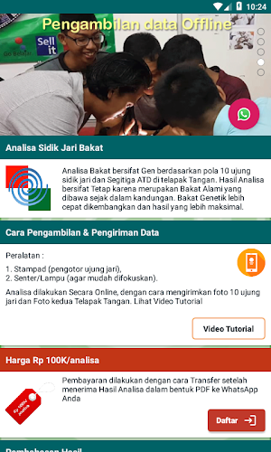 Analisa Bakat Online Screenshot 0