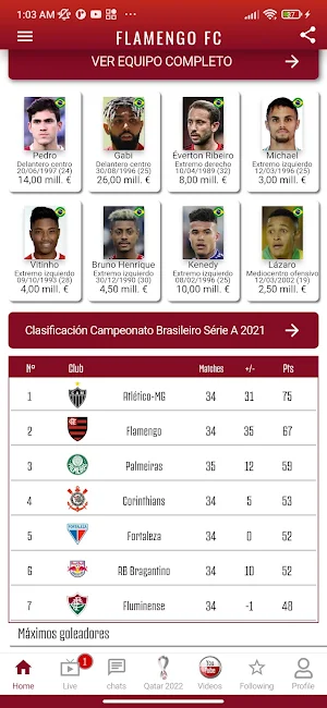 Flamengo FC  |  Fãs do Mengão Screenshot 1
