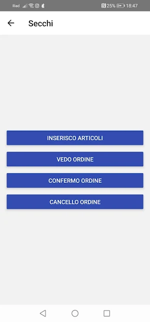 GDOordini Screenshot 2