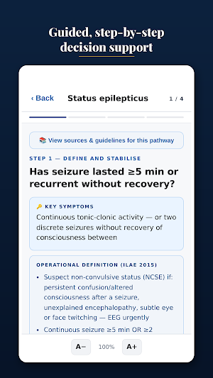 Neurology Oncall Screenshot 1