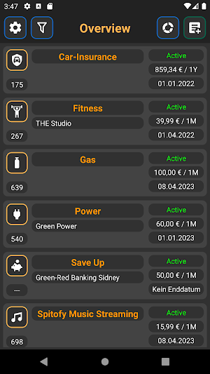 Contracts (local and secure) Screenshot 0