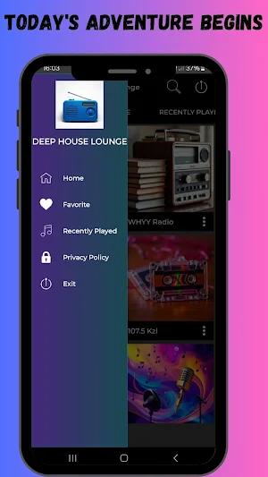 Deep House Lounge Radio App Screenshot 0