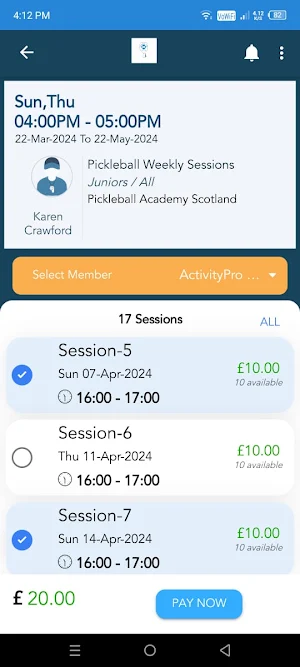 Pickleball Academy Scotland Screenshot 3
