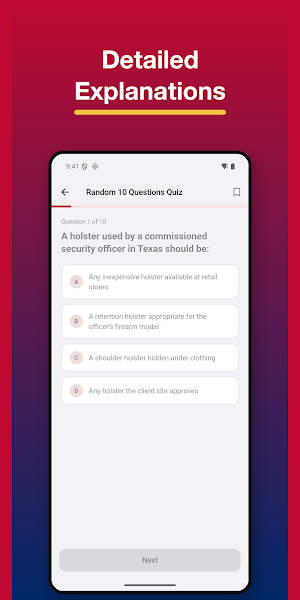 TX Level III Armed Security Screenshot 1