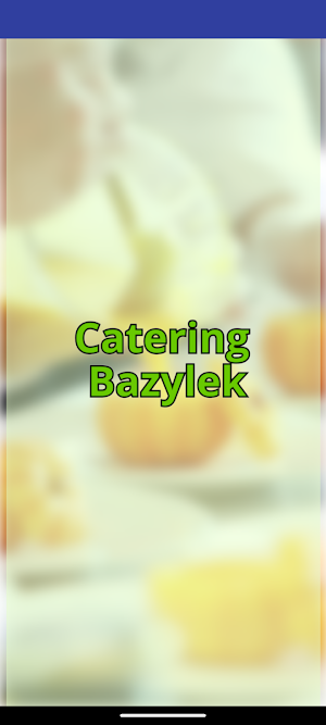 Catering Bazylek Screenshot 1