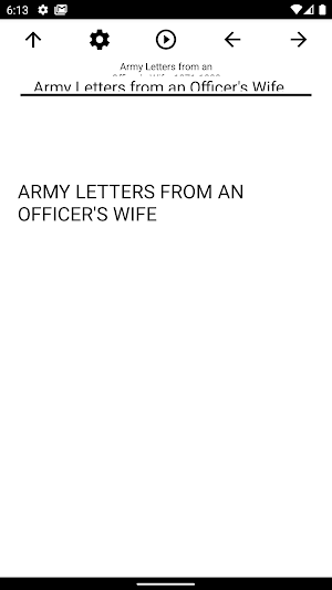 Book, Army Letters from an Officer's Wife, 18... Screenshot 0