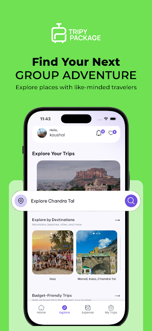 TripyPackage Screenshot 3