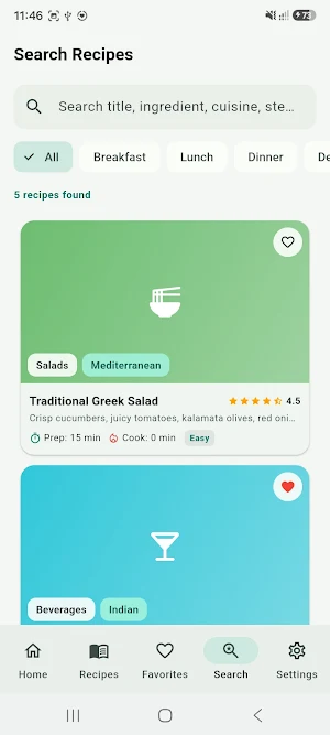Recipe Book Screenshot 3