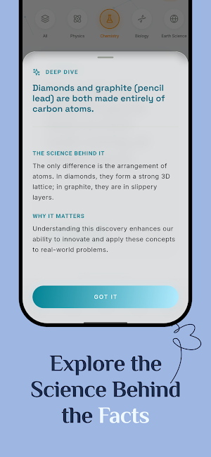 Quarksy - Daily Facts Screenshot 3