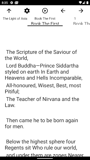 Book, The Light of Asia Screenshot 1