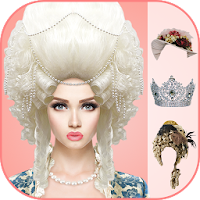 Queen dress & Hairstyle