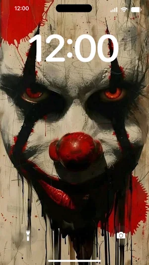 Scary Clown Wallpaper Screenshot 0
