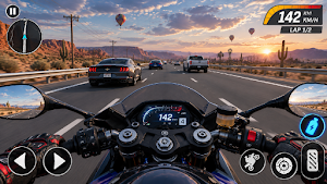 Wheelie Bike Rush Game Screenshot 0