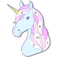Unicorn Color By Number
