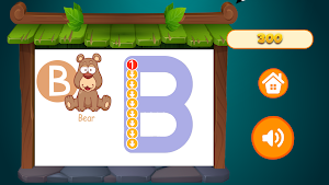 ABC Writing the alphabet Screenshot 1