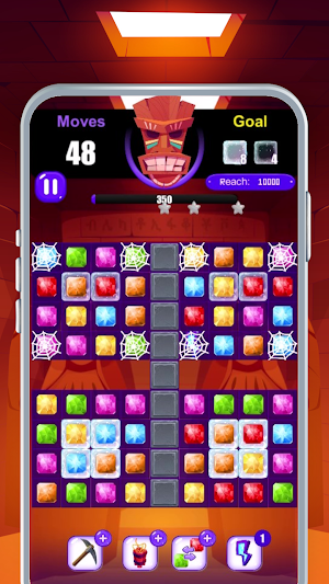 Gems of Africa - Match Three Screenshot 2