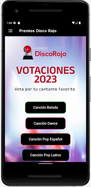 Premios Disco Rojo Screenshot 2