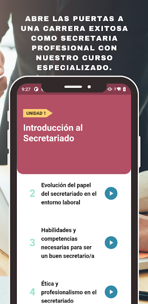 Curso de secretariado avanzado Screenshot 2